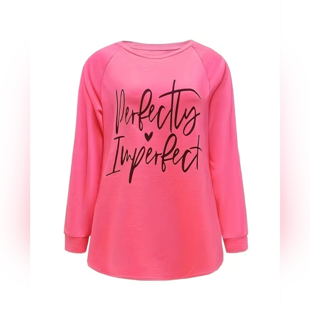 NWT Perfectly Imperfect Women's Pink Sweatshirt